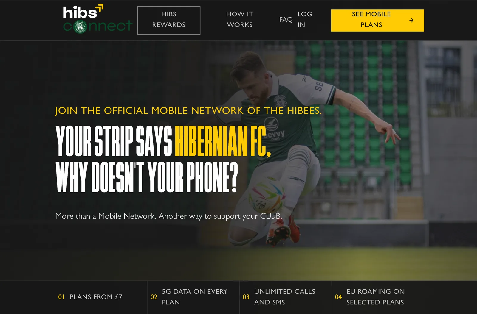 eSIM storefront — co-branded site